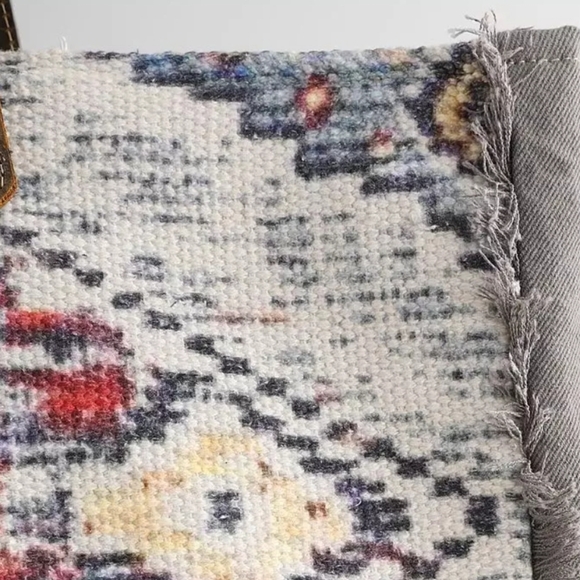 Myra Large Oversized Southwestern Tapestry Dreamy Affair Weekender Tote Bag NWT - Picture 7 of 8